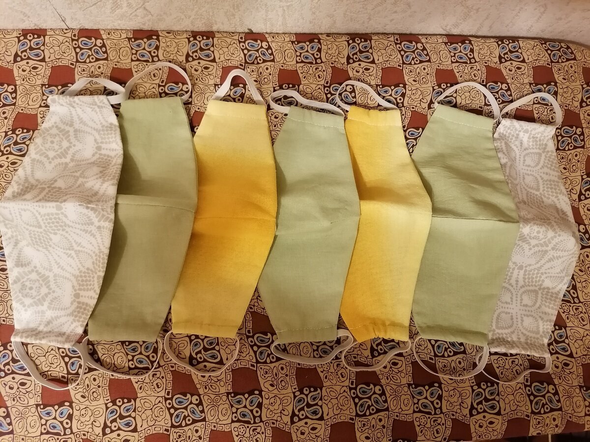 Результат моей сегодняшней работы. Половину сшила на заказ