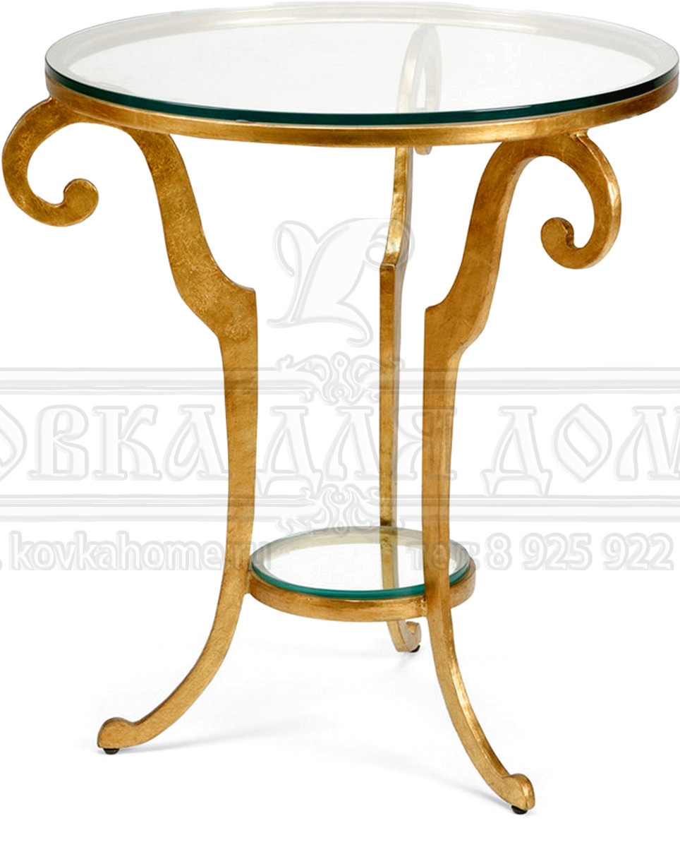 столик кофейный в современном стиле на заказ в Москве