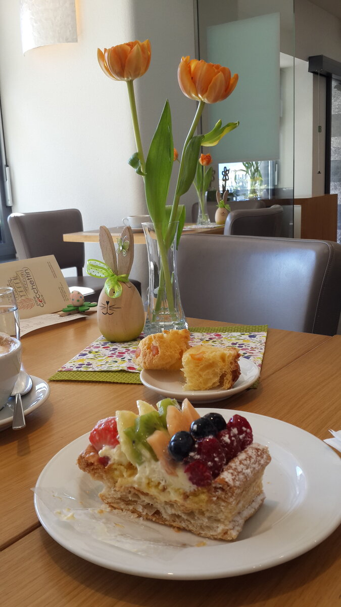 Десерты в кафе