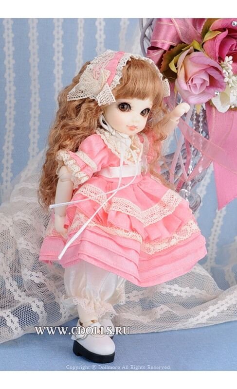Кукла бжд Доллмор Я - тайна в розовом платье