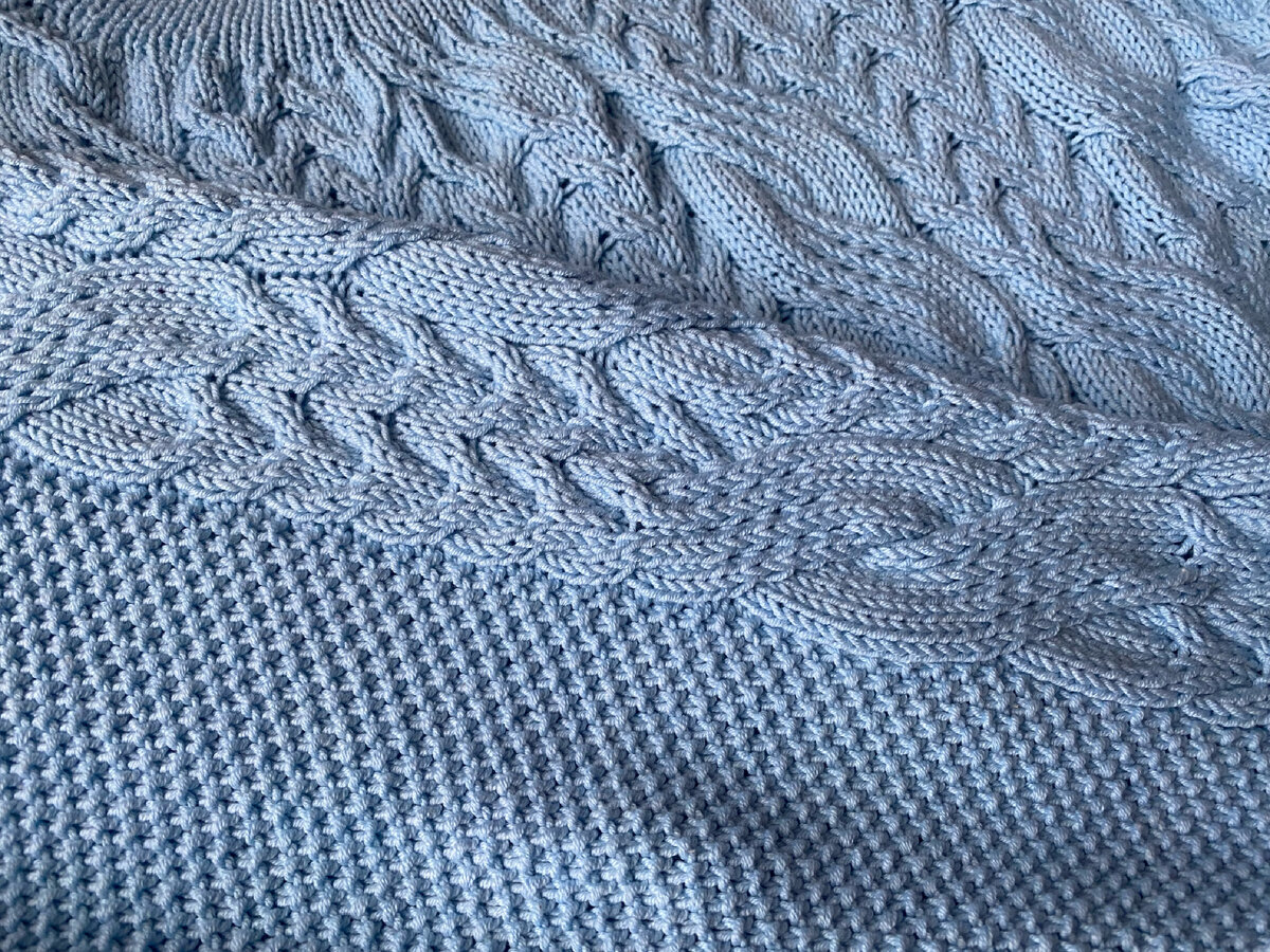 образец для этого джемпера был 20х19см