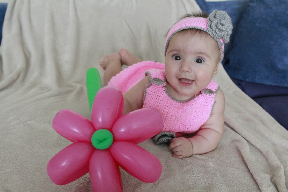 Машулька,  6 месяцев