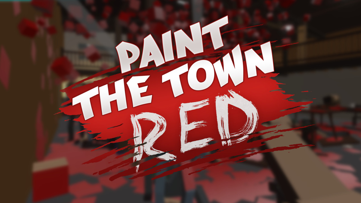 Игра пейнт зе ред. Paint the Town Red. Paint the Town Red логотип. Игра Paint the Town Red. Paint the Town Red арт.