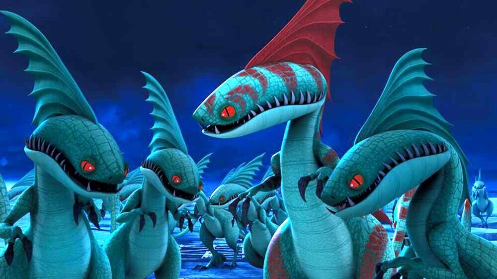 Стая скорожалов с вожаком