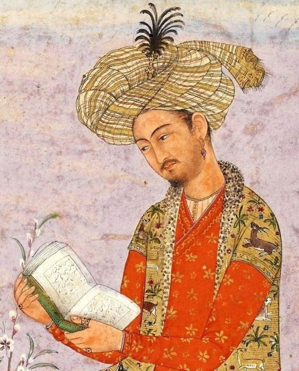 Бабур. Так его представляли через несколько десятков лет после смерти.
