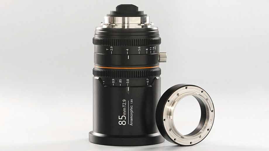 Полнокадровый кинообъектив Great Joy 85mm T2.9 1.8x