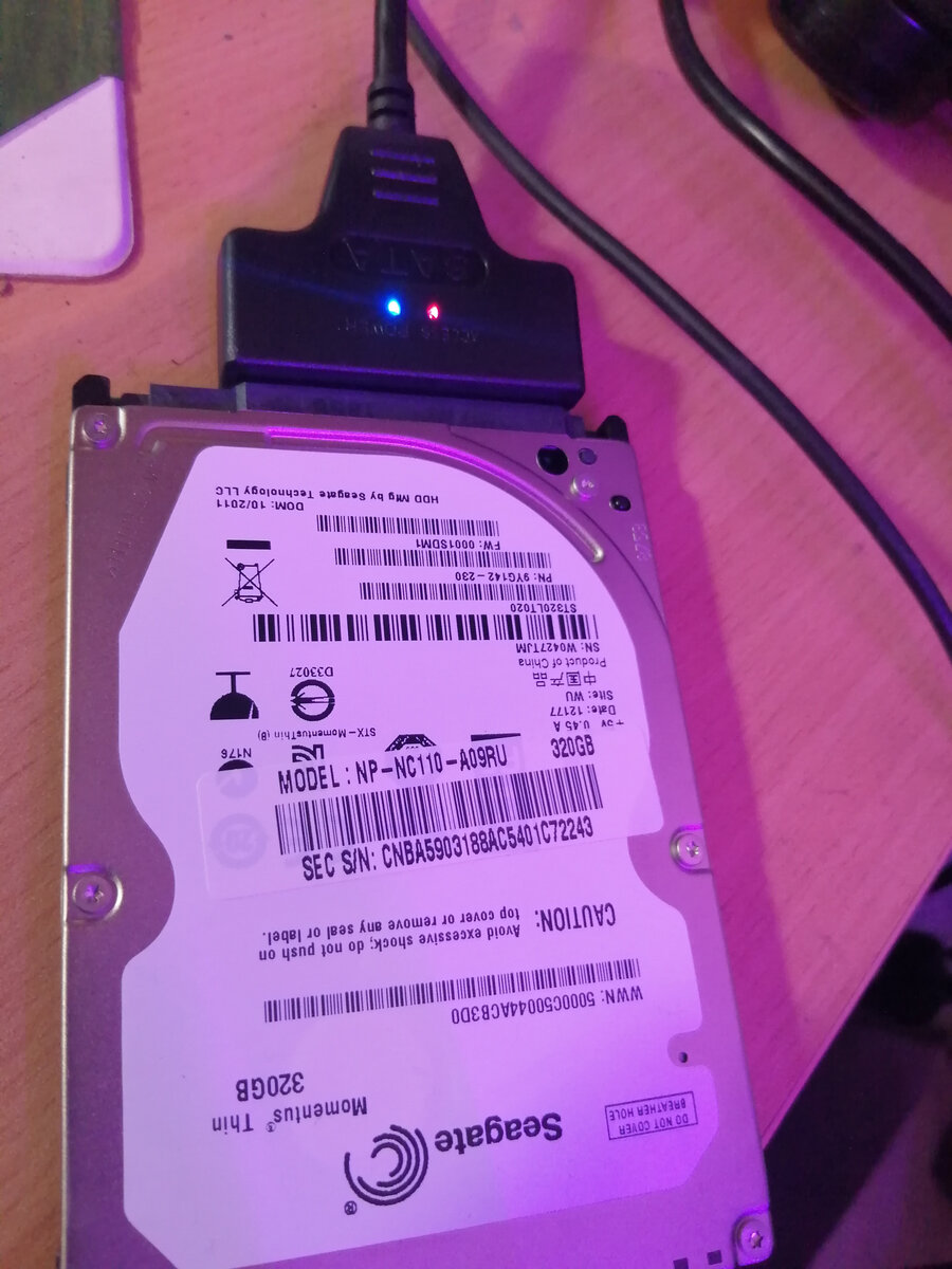 Для старта HDD не всегда хватает питания