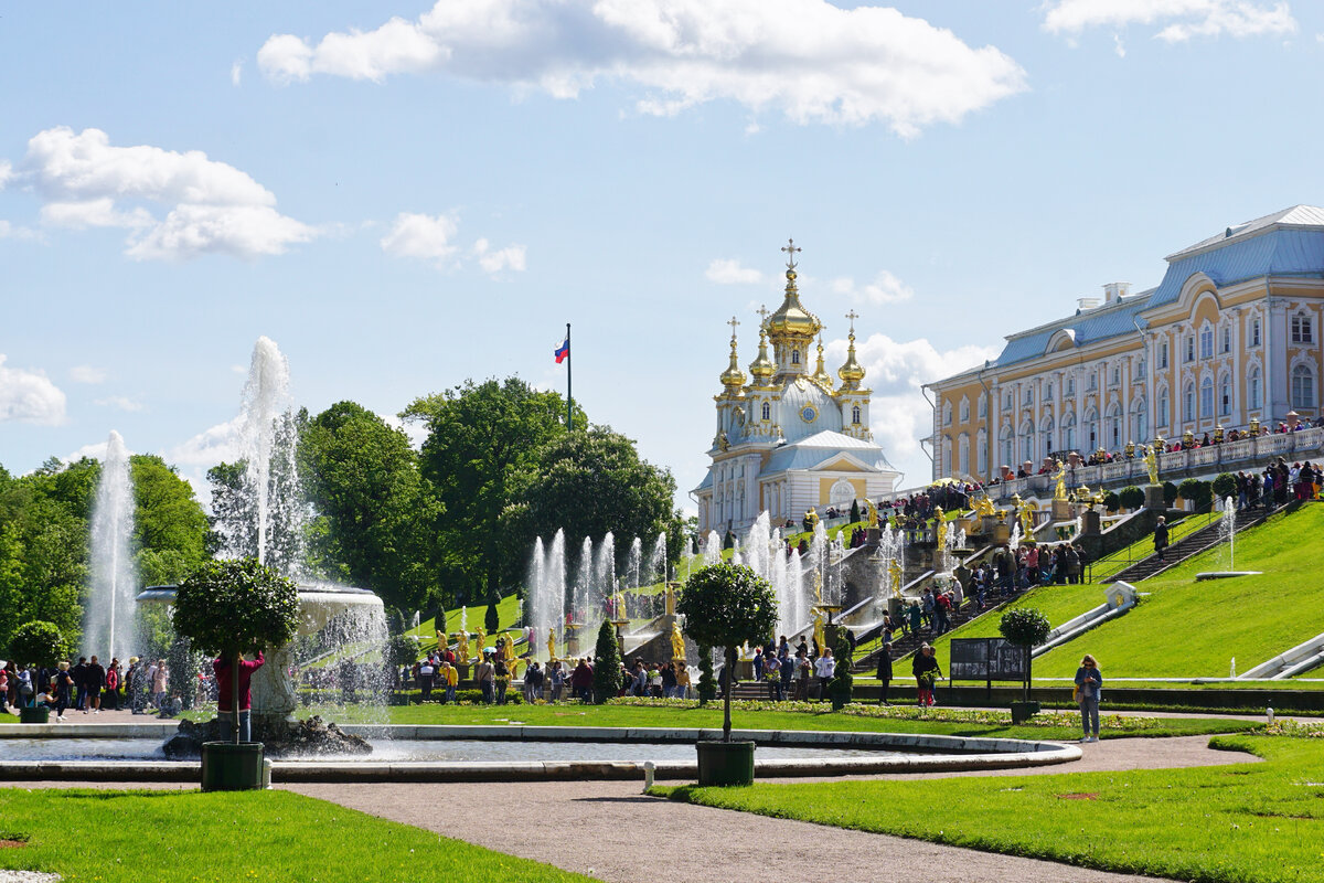 Большой каскад. Фото автора.