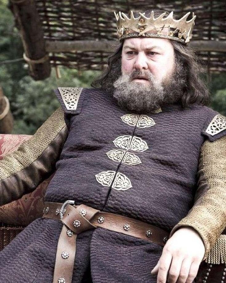 Роберт Баратеон. Сериал "Игра Престолов".