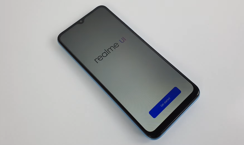 Realme C21Y screen desing image