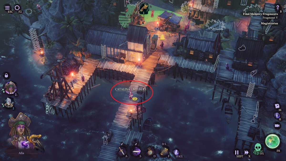 ✅Этот гайд по игре Shadow Gambit: The Cursed Crew поможет вам найти всех разработчиков на разных картах. При игре вам следует нажать «h», чтобы выделить врагов и видеть их имена.-14