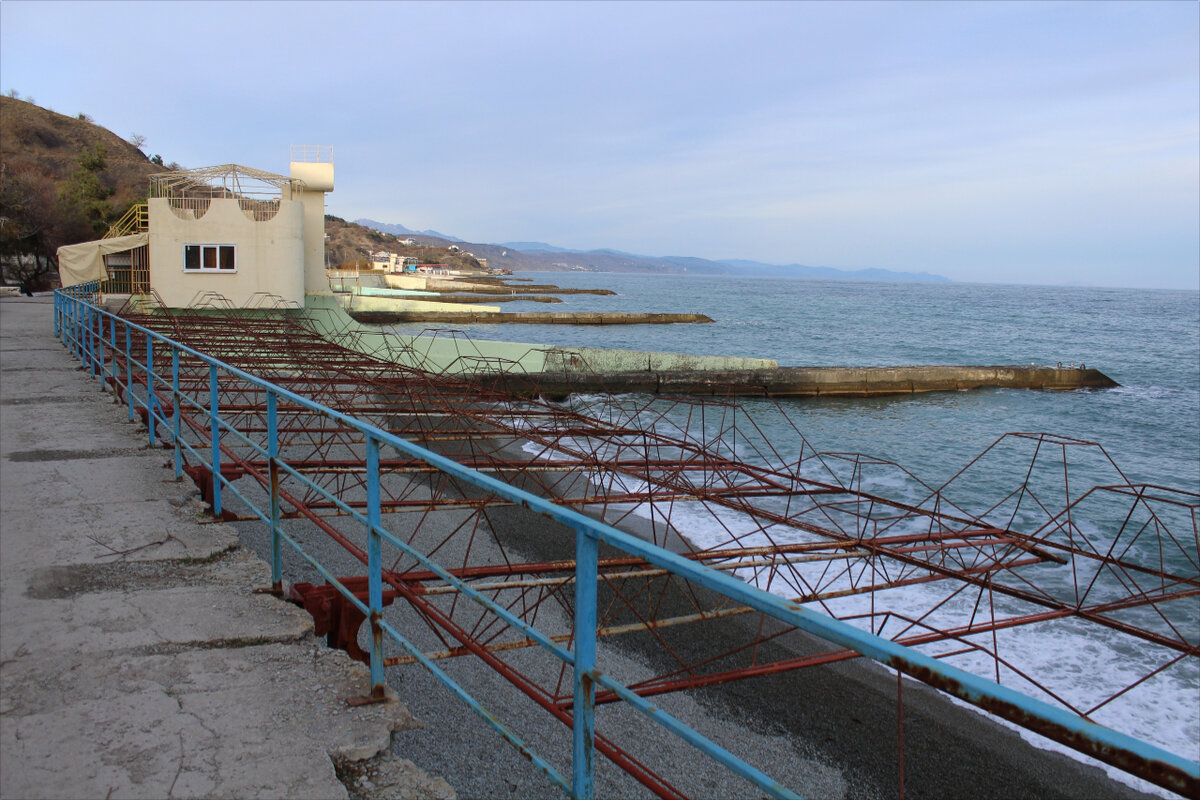 Восточная набережная алушта фото