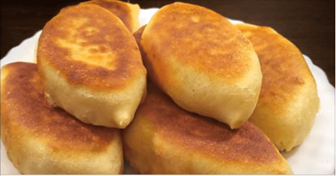 Жареные пирожки на кефире[/caption]