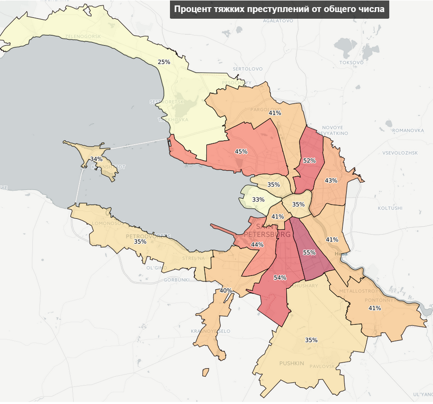 Петербург районы города