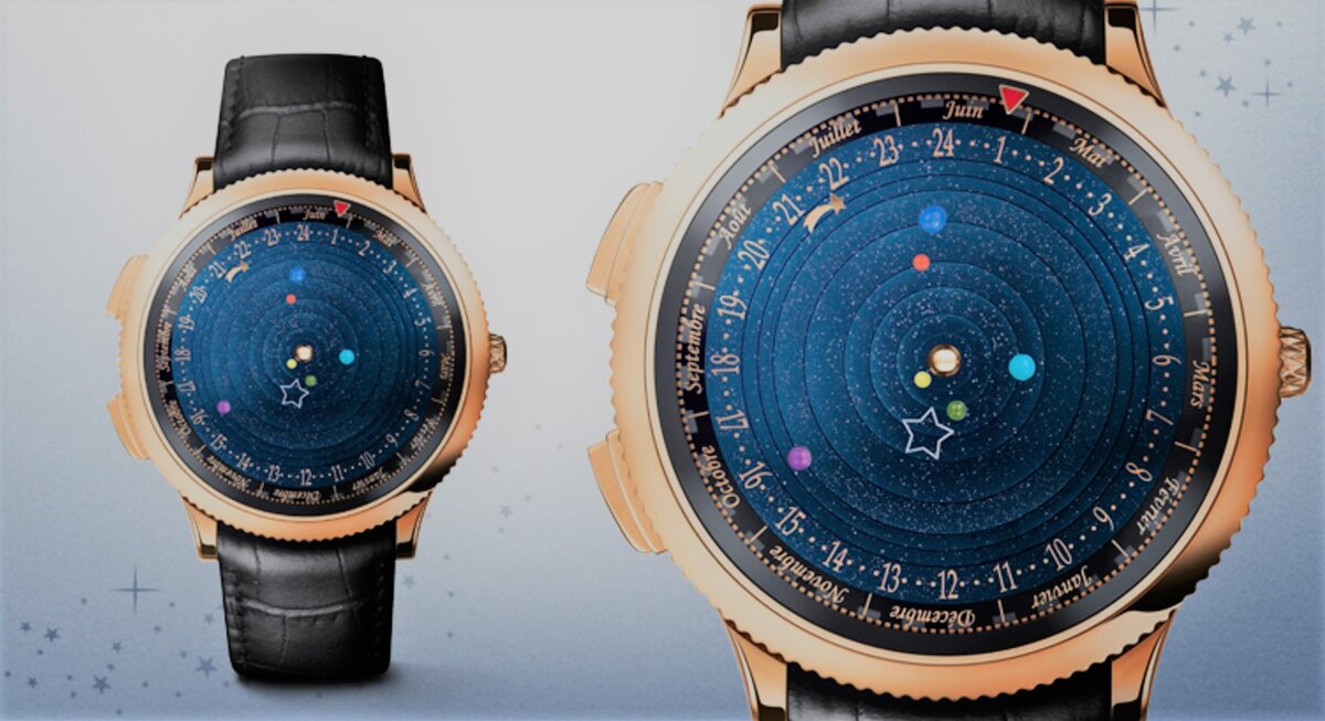 Планетарный час сегодня. Часы van Cleef Arpels Planetarium. Часы Midnight Planétarium. Van Cleef Arpels часы Midnight Planetarium. Часы Midnight Planetarium timepiece.