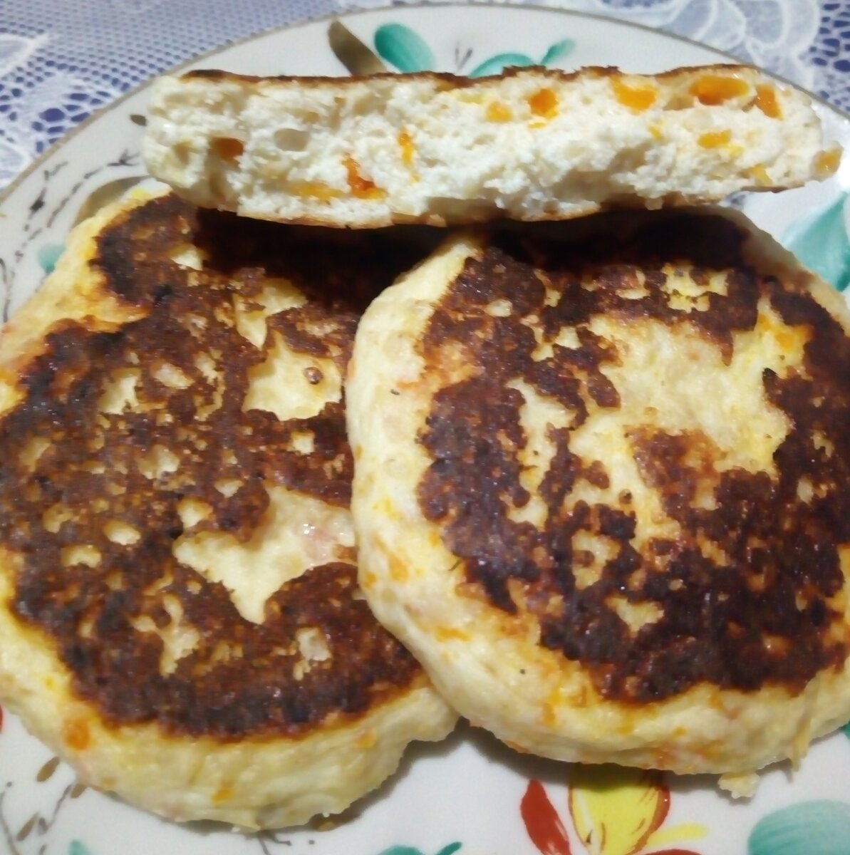 Сырники с курагой