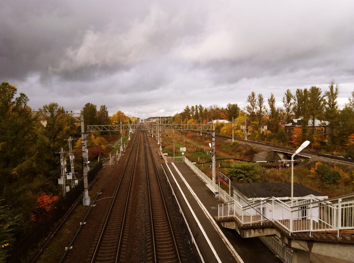 Вид с ж/д моста