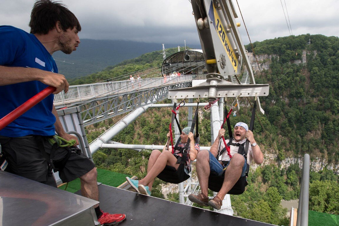 Сочи тарзанка Skypark