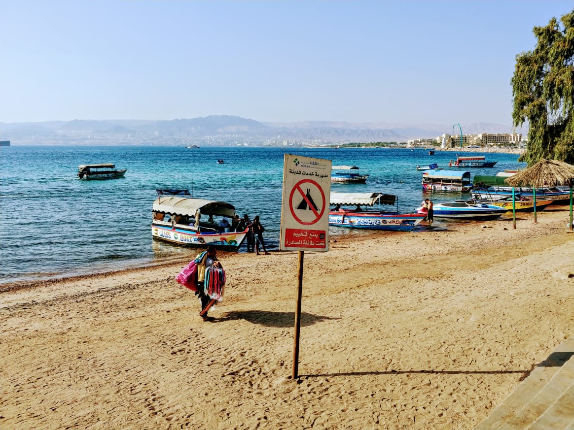 Центральный пляж Акабы (Иордания) - купаться или пройти мимо?