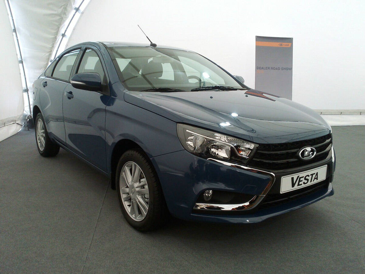 Лада Веста. Картинка из свободного доступа интернета.