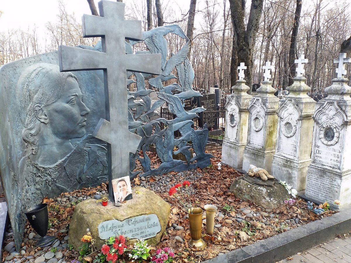 Памятники на кладбище Ваганьковское кладбище