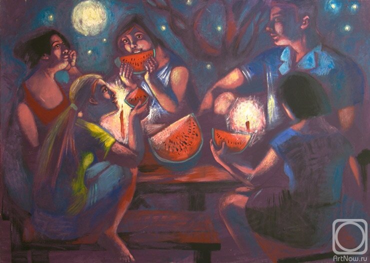 Иванова (Котляр) Елена. Вечер в Херсонесе