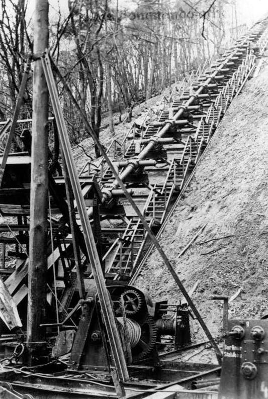 Прототип «Фау-3» на испытательном полигоне.