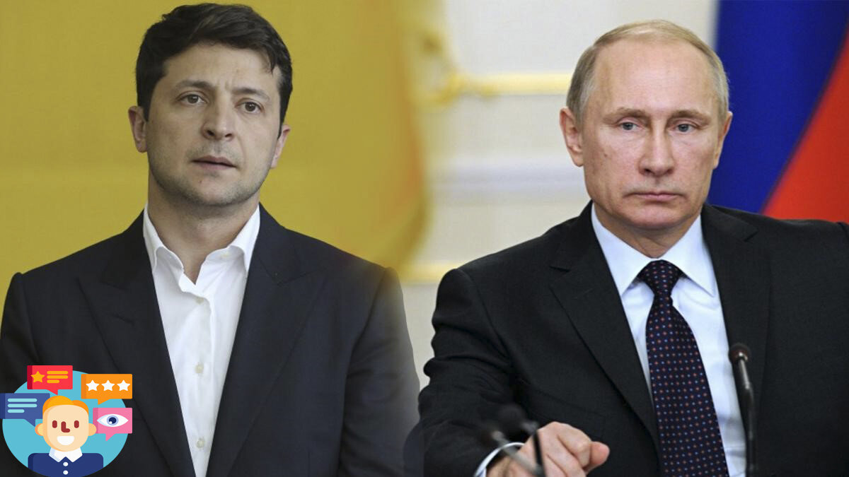 Путин и Зеленский.