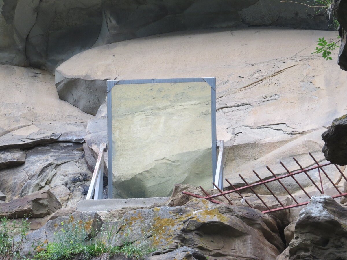 Лик Христа был обнаружен в 1999 году.