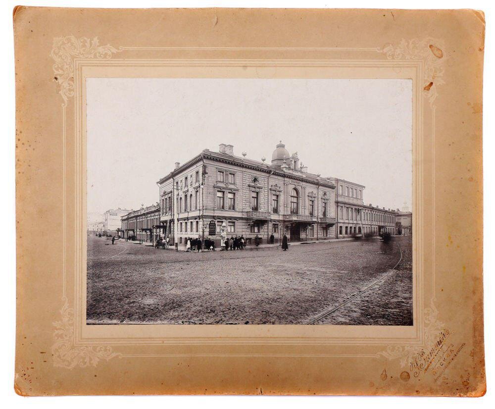 Ресторан Эрмитаж. Москва. 1900 - е гг. Фот. У.Риттер. О.