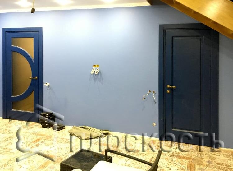 Смонтированные двери самостоятельно