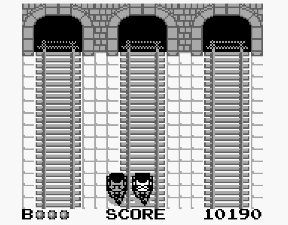 Призрачный поезд в «Ghostbusters II» на Game Boy