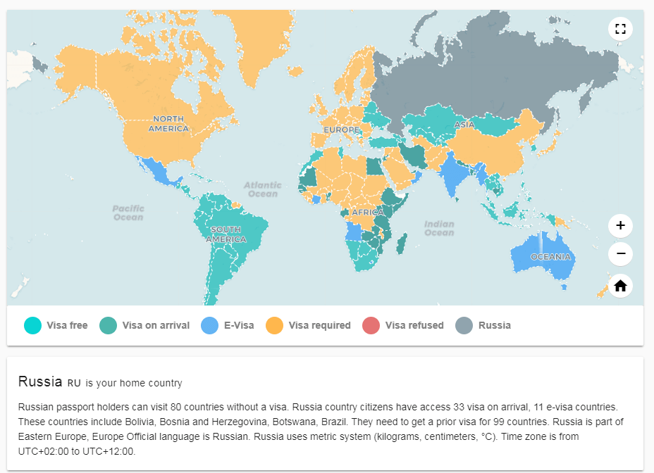 Страны для отдыха россиян в 2024. Страны с визой. Карта с визами в страны. Visa страны обслуживания.