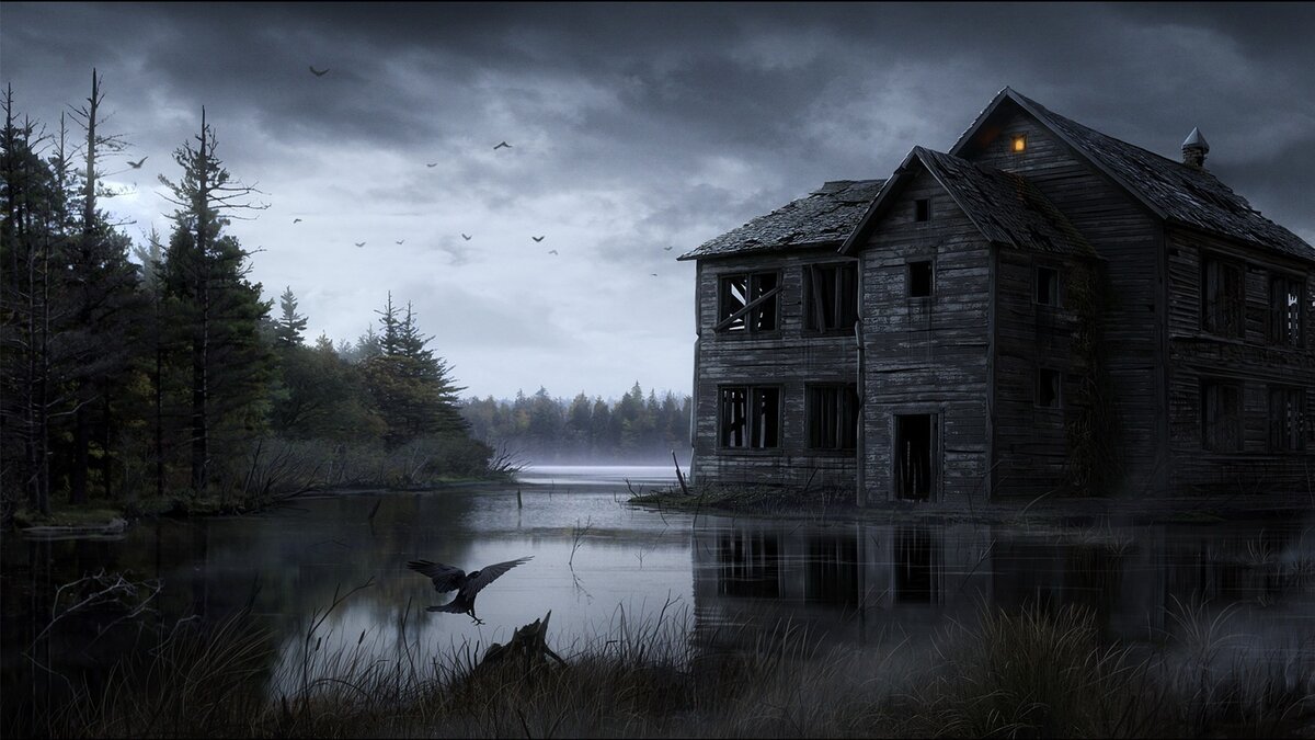 Wallpaper_Abandoned_house_in_the_swamp