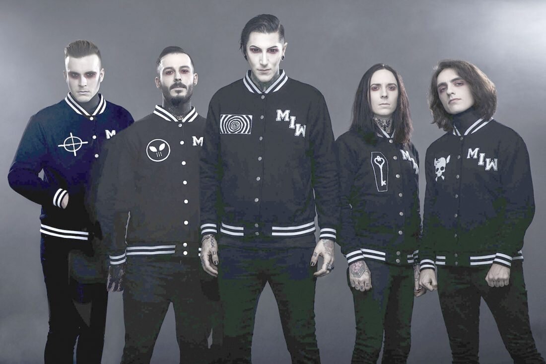 Американская метал-группа Motionless in White.