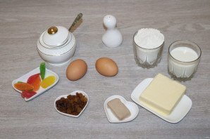 Подготовьте все ингредиенты, они должны быть комнатной температуры