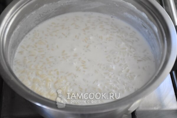 Рисовая каша: рецепт приготовления на молоке