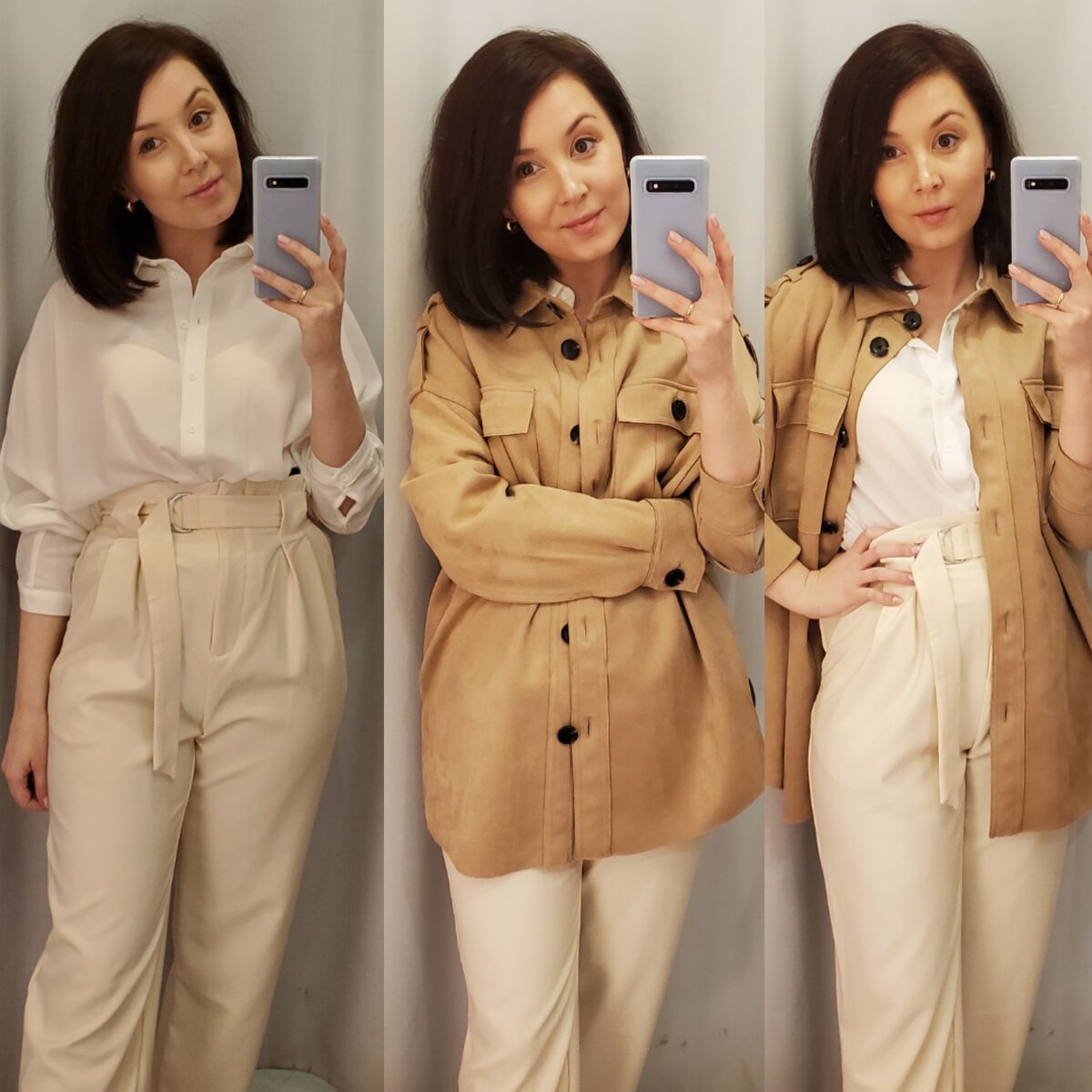 Бежевый и молочный оттенки всегда выглядят благородно👌