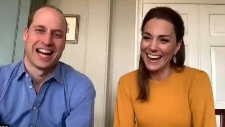 Фото—скрин из инстаграмма Кембриджей