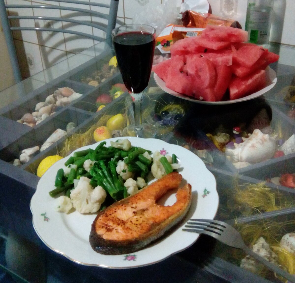 Мой простой и быстрый ужин. Фото автора