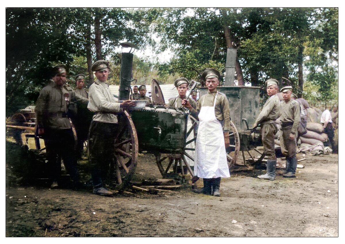 Картинки полевая кухня во время войны