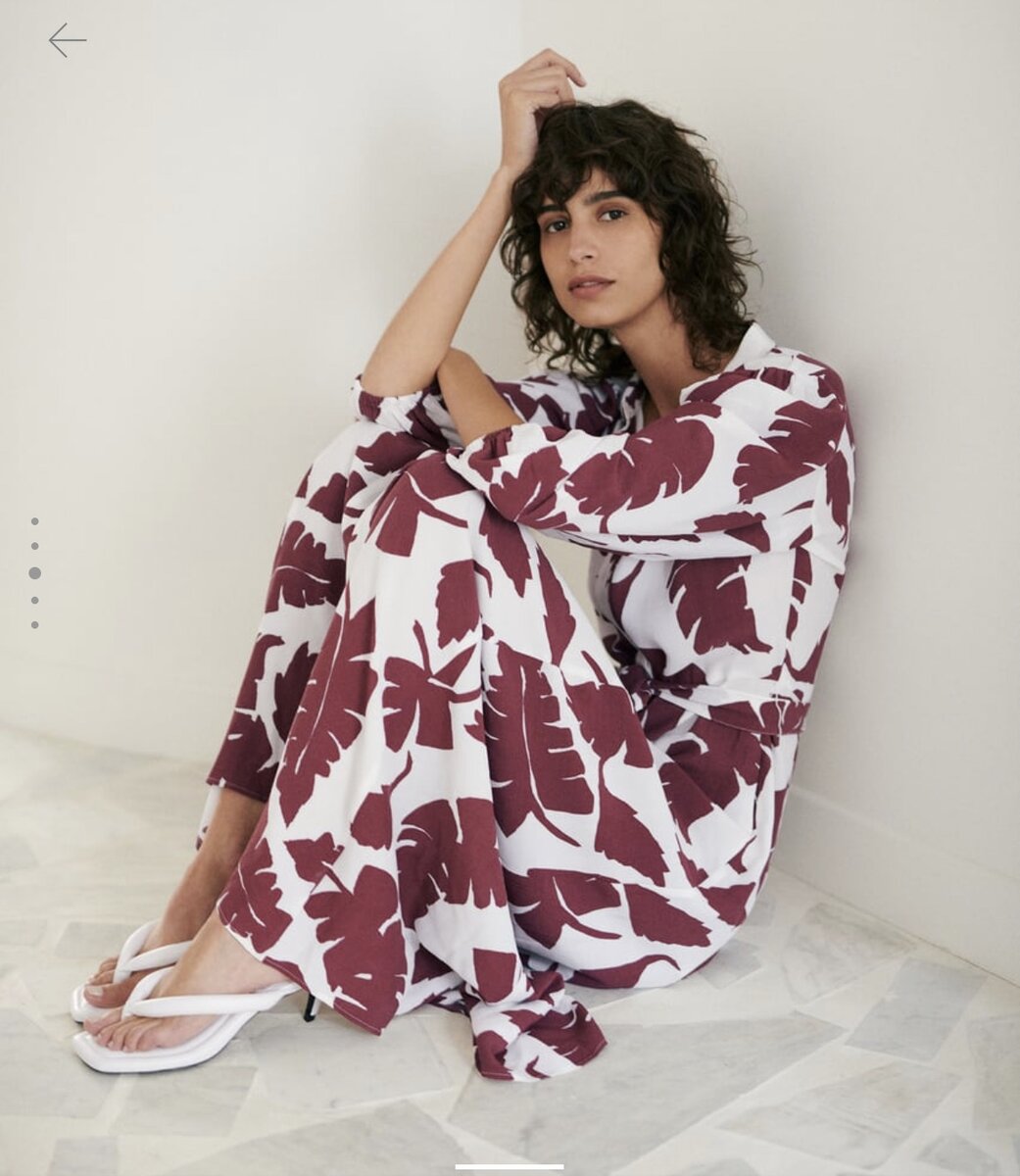 Платье с принтом 3999 руб. Zara