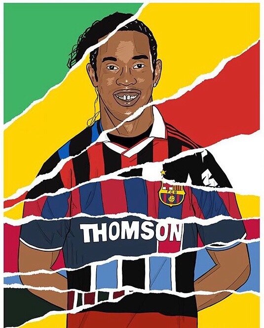 Маг и волшебник, обожающий полосатые формы — Рональдиньо