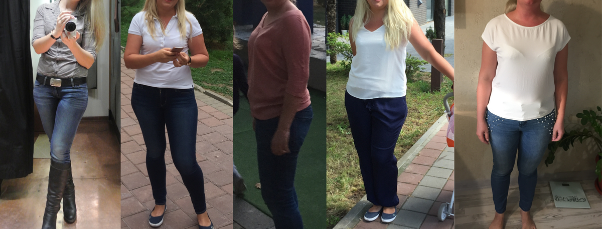 А вот какая я была - на первом фото вес 60-62 кг, на втором - не более 75, дальше - больше 🤣 около 80 на остальных