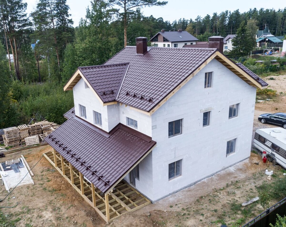 Дом из газобетона. Дома с газоблока. Стройка домов. Строительство дома из газобетона astarta спб. Дом пеноблок.