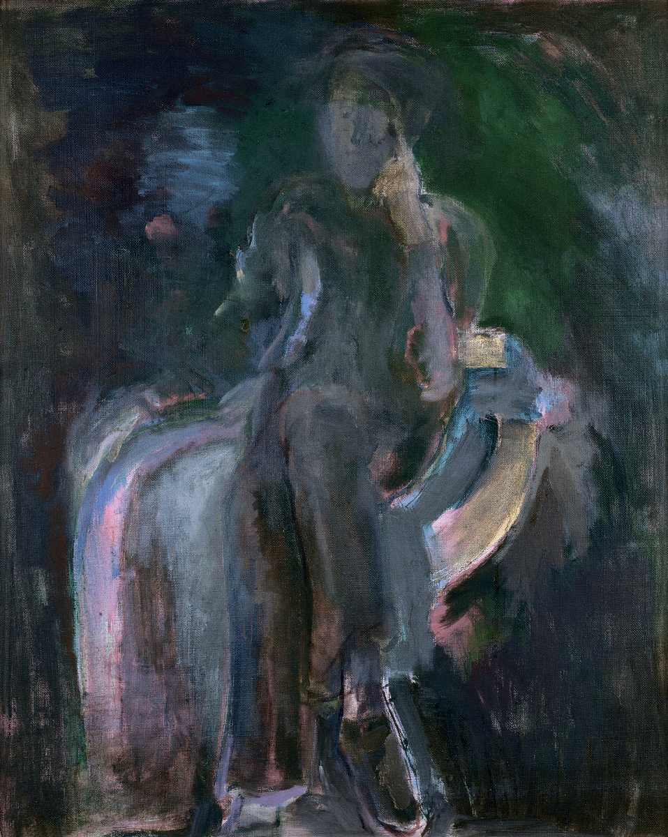 Портрет поэта Ивана Жданова, 1995 год