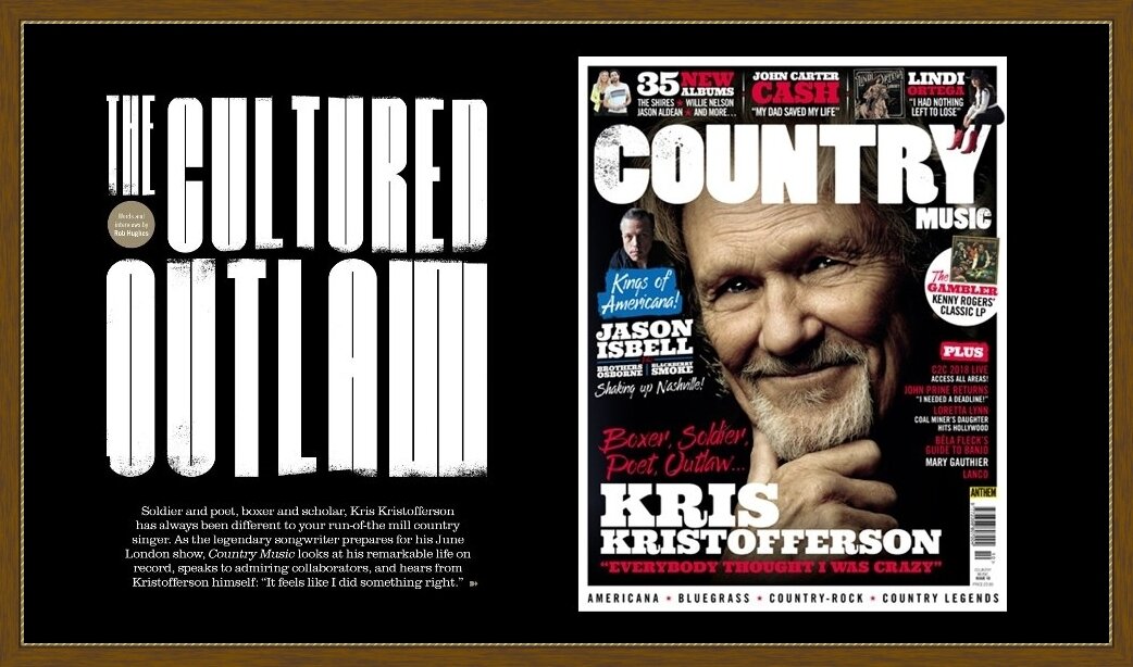 Обложка июньского/июльского выпуска журнала Country Music 2018 года