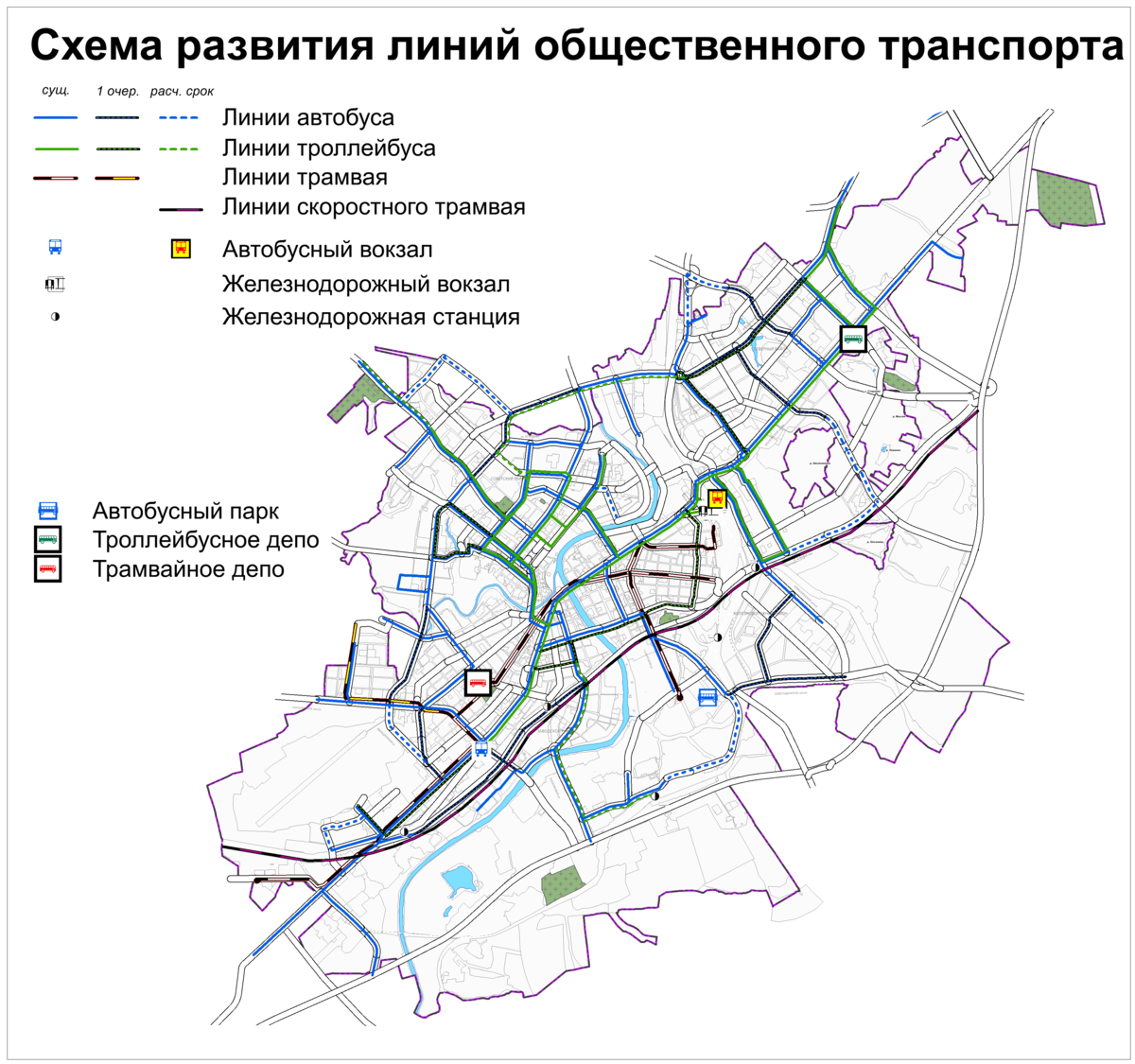 Орловский скоростной трамвай (метротрам). Интерактивная карта старых и  современных планов. | Владислав Панкратов | Дзен