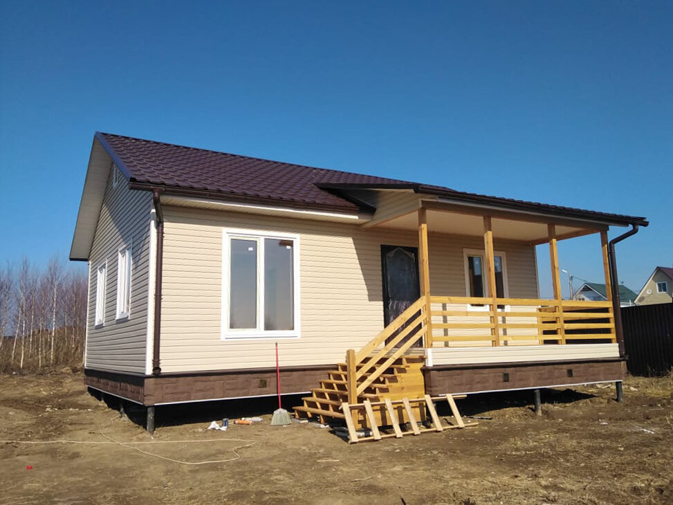 Отделка фасада - сайдинг