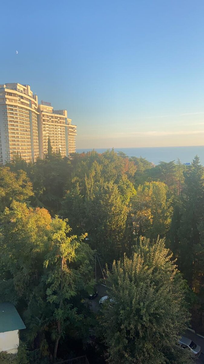 вид на море с квартиры